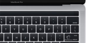 Macbook Pro s dotykovým pruhem Touch ID